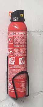 Preview: Wandhalterung FireAngel Löschspray Feuerlöscher Spray Halter